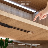 DC 12V 24V Touch Dimmer Switch Brightness Adjustment Monochrome on/Off Touch Dimming Switch Controll