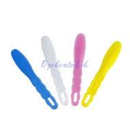 Dental spatula gips alginate alginate plastic plaster spatula mixing plaster