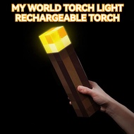Wall-Mounted My Creative Led Torch World Ambiance Rechargeable Flashlight Handheld For Nightlight Be
