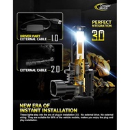 Mentol Kabus Cougar Motor 9006, Mentol Bantu Luar Jalan Bukan Kekutuban ATV UTV Pasang Pantas Plug-N