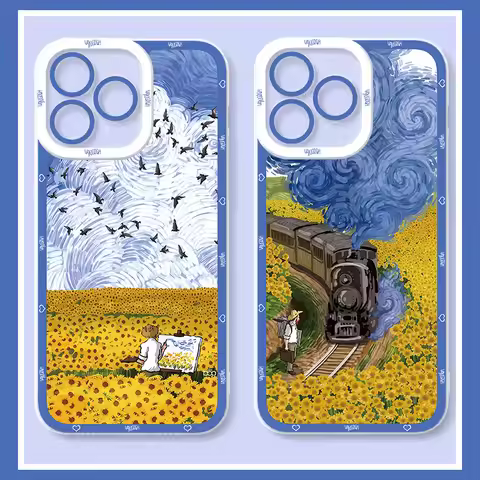 Van Gogh Art Painting Case For Xiaomi 13T 12T 11T 10T 14 13 12 11 Lite 5G NE POCO F6 X6 Pro X3 NFC X