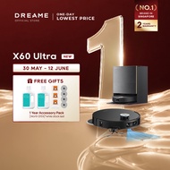 【GRAND LAUNCH】Dreame X60 Ultra/Master & X50 Pro Ultra & X50 Ultra Robot Vacuum | FIRST 8.8CM CLIMB R