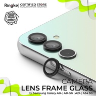 RINGKE® CAMERA LENS FRAME GLASS Samsung Galaxy A14/ A14 5G/ A24/ A34 5G 0.33mm Glass Aluminum Frame 