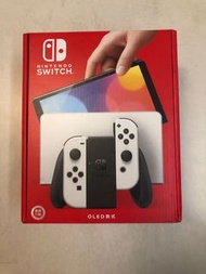 行版 任天堂 Nintendo Switch 遊戲主機 (OLED款式) 白色