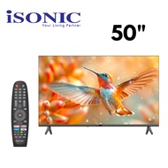 iSONIC 50"/55" 4K UHD QLED Google TV IS50GLE4K/IS55QGLE