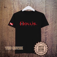 HOLLIS Scuba Diving T-Shirt Premium Cotton Regulator Divers Wear TEES Mares Poseidon Scubapro