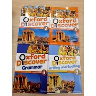 Bộ - Oxford Discover - Level 3 (3q màu + 1q workbook đen trắng)