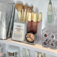 HY/🏮Bathroom Mirror Cabinet Makeup Brush Storage Box Vertical Narrow Transparent Cosmetic Mask Toilet Bathroom Cabinet S