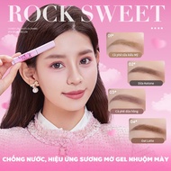LIVE Rock Sweet RS Velvet Mist Tint Eyebrow Mascara — Long-lasting, Wild Brow Look, Durable Brows, M