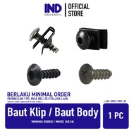 1 PC IND Yamaha Matic Bebek Mio Sporty Smile Body Clip Bolt Parts M3 ZS 5 TL Soul GT 115 125 X Ride 