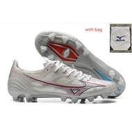 Mizuno Alpha Made in Japan FG Mizuno MORELIA NEO III PRO FG Knitted black and red FG football shoes 