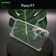Carristo Xiaomi 15T 15T Pro Poco F7 M7 4G C85 4G Redmi 15 15C Case Soft TPU Transparent Clear Back C