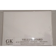Vellum Board 180gsm 260gsm Art Paper Invitation Craft Paper