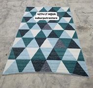 Karpet Permadani Moderno 210x310 cm – Varian Motif B Minimalis Collection | Anti Slip