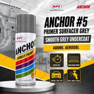PRIMER SURFACE GREY / ANCHOR #5 PRIMER SURFACE GREY SPRAY PAINT / DPI / ANCHOR / 400ML