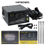 POWER SUPPLY NUBWO LEAGUE NPS-030 550W , NPS-020 650W รับประกันศูนย์2ปี #อุปกรณ์จ่ายไฟ พาวเวอร์ซัพพาย