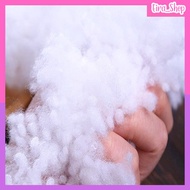 100 Grams of Cotton Fiber. Cotton. Fiber for Filling in Plushie, Keychain
