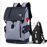 Backpack Schoolbag Anti-Theft Men's Backpack Outdoor Casual Business Laptop Bag Backpack Lightweight Bag Schoolbag