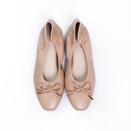 Seira - Julia Flats 1 รองเท้าคัชชู ผูกโบว์ เสริมฟองน้ำหนา ใส่สบายไม่กัด (ลด1ไซส์ เท้าอวบหน้าเท้ากว้า