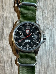 1822 STUSSY LTD TYPE-B Luminox x Stussy limited edition Military NATO stussy 軍錶 尼龍錶帶 未使用品