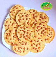 Peyek Kacang Rempeyek Kacang Bulat Gurih renyah Cemilan Enak