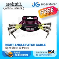 Ernie Ball Right Angle Patch Cable Guitar Pedals & Effects - Musical Instruments & Accessories 6050