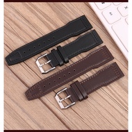 20 21 22MM Strap for IWC Watches Leather Chain Pilot's Watches Strap Watch Strap