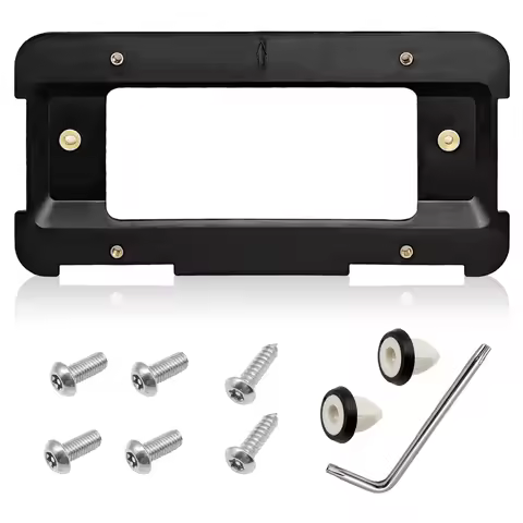 Rear License Plate Frame Bracket Holder Mount Compatible with Mini Cooper 2002-2019 BMW 323i 328i 52