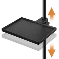 [xdnblun] Sound Card Tray Bracket Mic Stand Shelf Mic Stand Utility Trays Mic Stand Tray