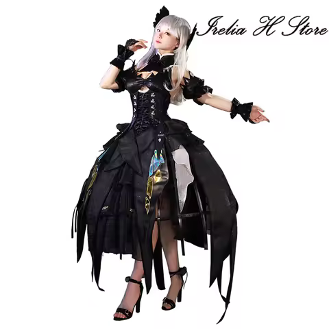 Irelia H GRAY RAVEN：PUNISHING Liv Cosplay Costume women lolita dresses female game halloween