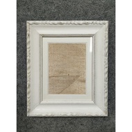 Photo Frame Carved White Wooden Frame/ - 10R/6R & 8R/6R