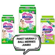 PACKAGE 2 BALL MERRIES PANTS SKINGood M48/L42/XL38 Merries Pants Merries Diaper Pants Merries Pants 
