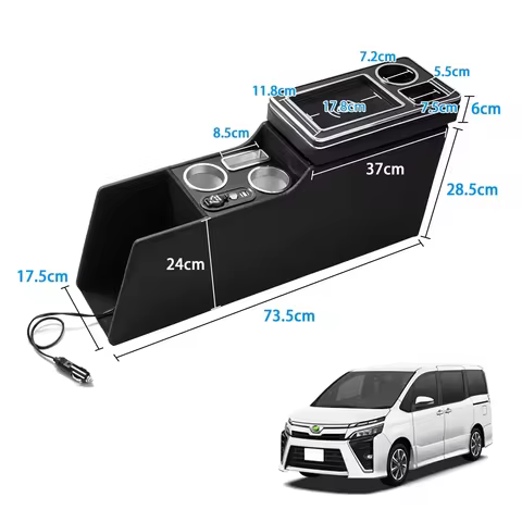 Wholesale Console Box For Toyota Voxy Noah Estima Esquire Armrest Console 80 70 60 Series NOAH Compa