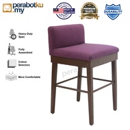 SOFA BAR STOOL / BAR STOOL CUSHION / MODERN CAFE' BAR STOOL / DESIGNER PICKED CUSHION BAR STOOL / ST