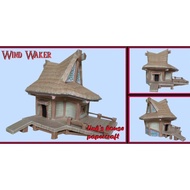 DIY PaperCraft Diorama Wooden House Links House