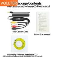 Old VHS Mini DV Hi8 DVD VCR To Digital Converter USB Video Capture Device WIN7/8/10/11 Vista A