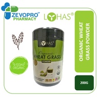 LOHAS Organic Wheat Grass Powder 200G [EXP 09/2025]