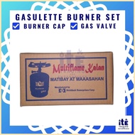 Gasulette Burner for Petron Gasul 2.7kg Tank Gasulette Tank ● ✁ ◸