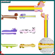 greatdream|  Concentration Bookmark Reading Accessory for Book Colorful Reading Aid for Dyslexia Imp