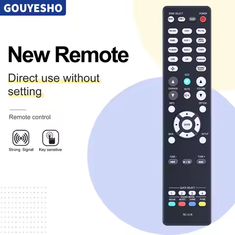 RC-1218 For Denon AV Receiver Remote Control AVR-X2400H AVR-S730H AVR-S930H