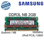 Ram NB/LAPTOP DDR3L 2GB 2Rx8 PC3 - 12800 SAMSUNG