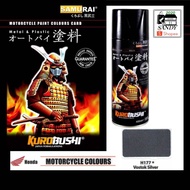 SAMURAI H177 HONDA MOTORCYCLE COLOUR CAN SPRAYS H177 / Vostok Silver