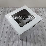 Buruan Buy) Dus Cupcake Hole 4 White / Box Cupcake Muffin Packaging