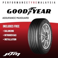 15 16 17 inch Goodyear Assurance Maxguard Tyre (FREE INSTALLATION/DELIVERY)