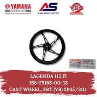 YAMAHA LAGENDA115 FI CAST WHEEL, FRONT & REAR ORIGINAL (1S8-F5168-00-33/1S8-F5338-00-33)