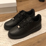 NIKE Air Force 1'07 Pure Black High Quality All Black Soul Sneakers AF1. ..