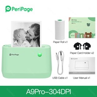 Peripage  A9 PRO Photo Printer 77mm Thermal Printer Pocket Mini Printer Bluetooth Wireless Portable Label Printer with Free APP