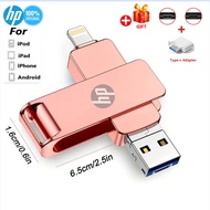 HP 2TB USB3.0 4 in 1 OTG Flash Drive Metal Waterproof High speed 1TB 512GB 256GB 128GB 64g U Disk pendrive for ip/ho/ne