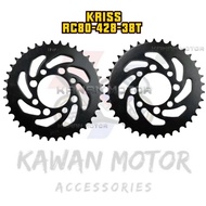 KRISS RC80 SPROCKET 428 33 38T