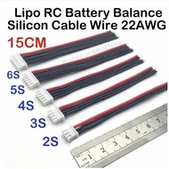 Lipo Battery Balance Charger Cable 22 AWG Silicon 10cm/20cm Wire Length JST XT60 Connector DW22 AR13